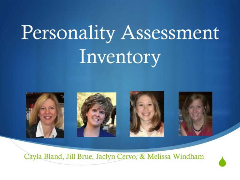 Know the types of personality assessment