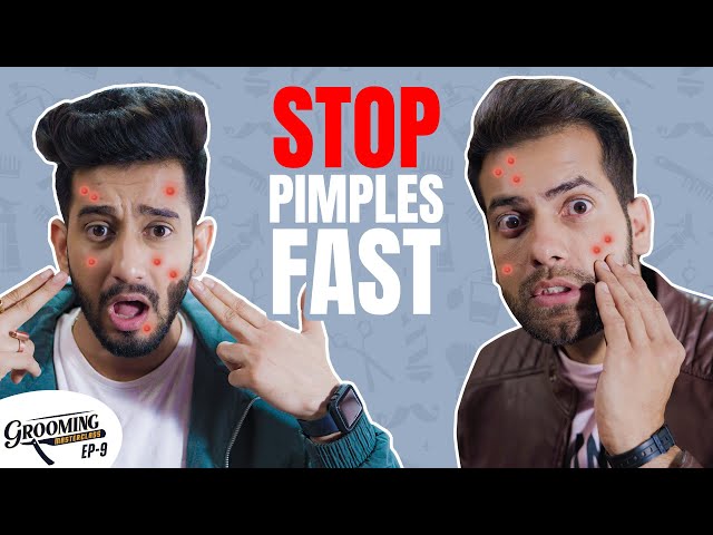 How men should take care of their face and skin form pimples?