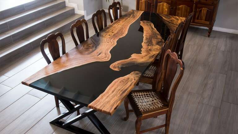 Is a Table Made of Epoxy Resin Heat Resistant?