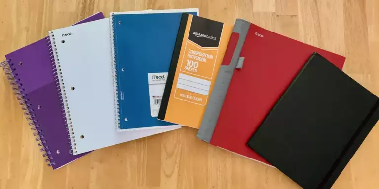 5 Varieties of Notebooks for School and College