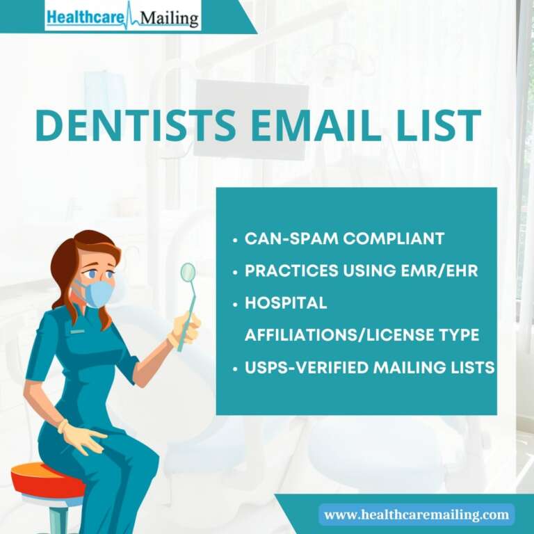 Top 10 Techniques to Drive Leads with Your Dentists Email List