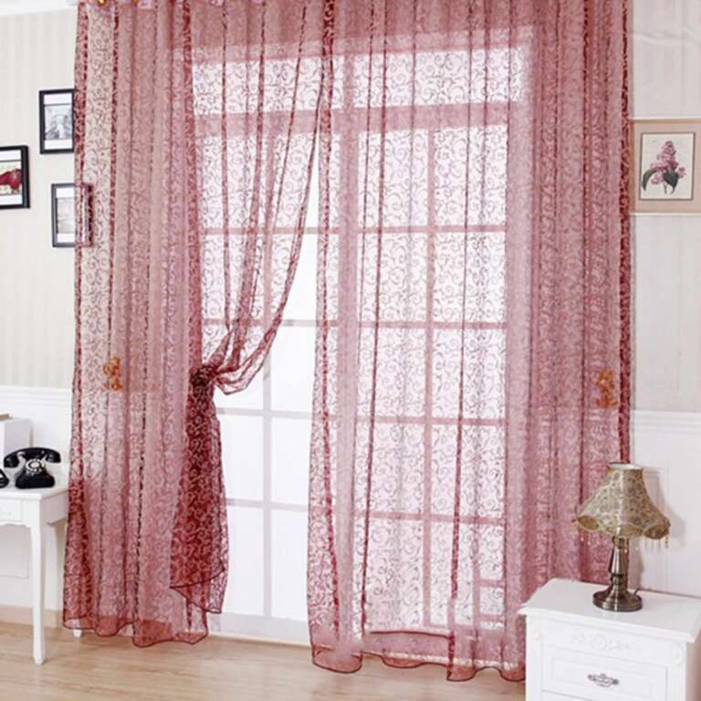 Guide to Stylish Sheer Curtain Designs